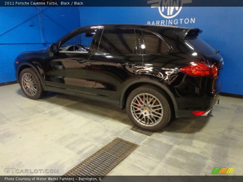 Black / Black 2011 Porsche Cayenne Turbo