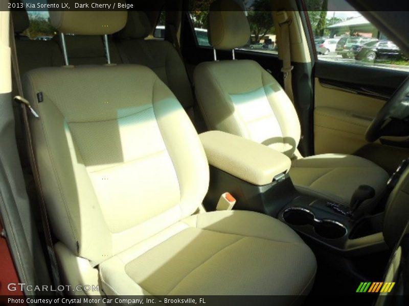 Dark Cherry / Beige 2013 Kia Sorento LX