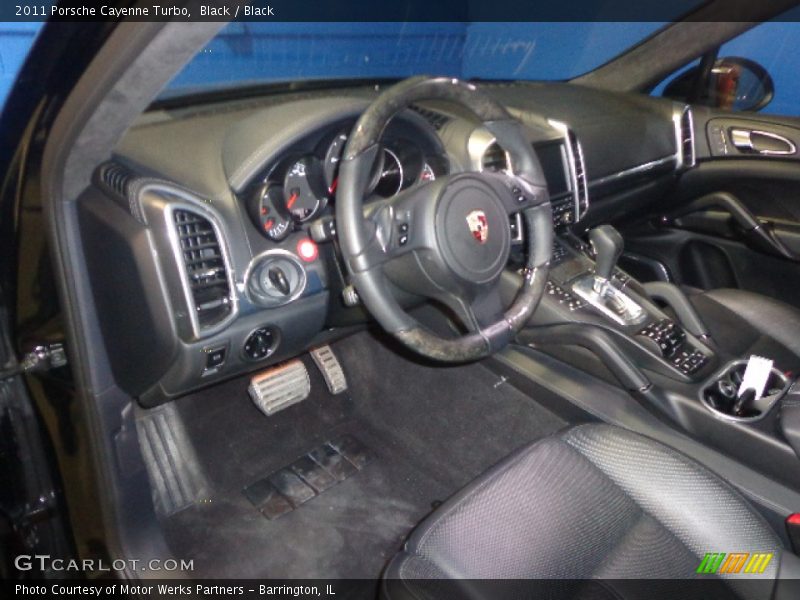 Black / Black 2011 Porsche Cayenne Turbo