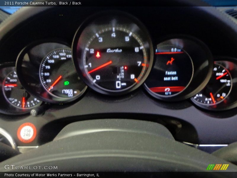 Black / Black 2011 Porsche Cayenne Turbo