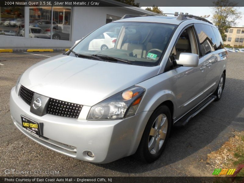 Silver Mist Metallic / Gray 2004 Nissan Quest 3.5 SE