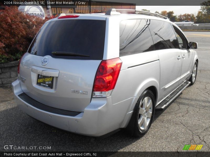 Silver Mist Metallic / Gray 2004 Nissan Quest 3.5 SE
