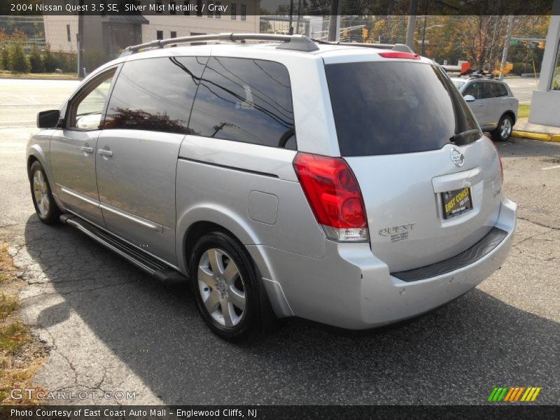 Silver Mist Metallic / Gray 2004 Nissan Quest 3.5 SE