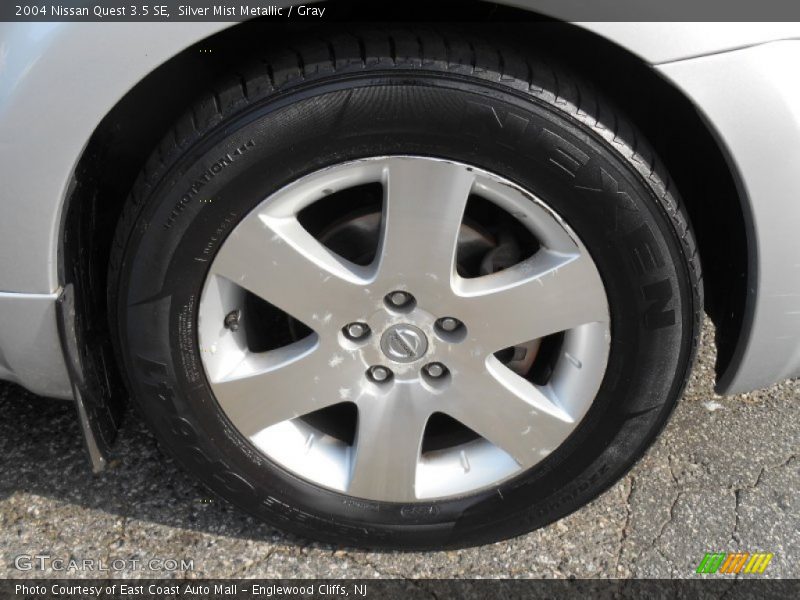 Silver Mist Metallic / Gray 2004 Nissan Quest 3.5 SE