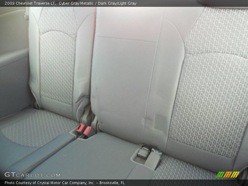 Cyber Gray Metallic / Dark Gray/Light Gray 2009 Chevrolet Traverse LT