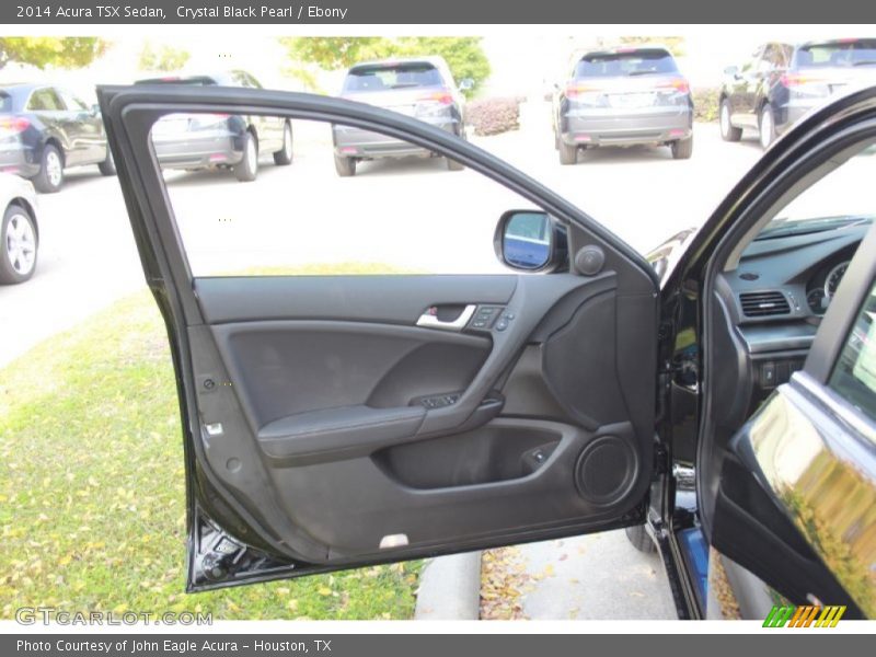 Crystal Black Pearl / Ebony 2014 Acura TSX Sedan