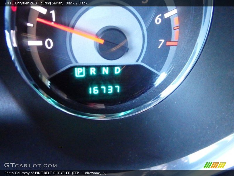Black / Black 2013 Chrysler 200 Touring Sedan