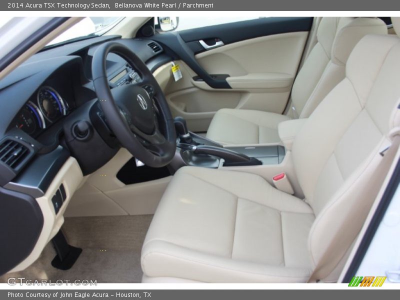 Bellanova White Pearl / Parchment 2014 Acura TSX Technology Sedan