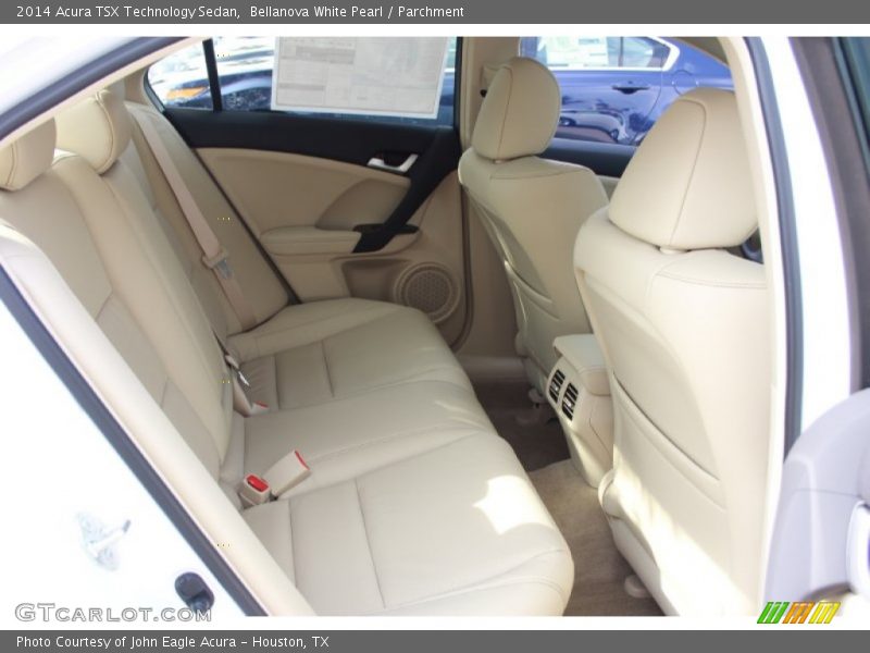 Bellanova White Pearl / Parchment 2014 Acura TSX Technology Sedan