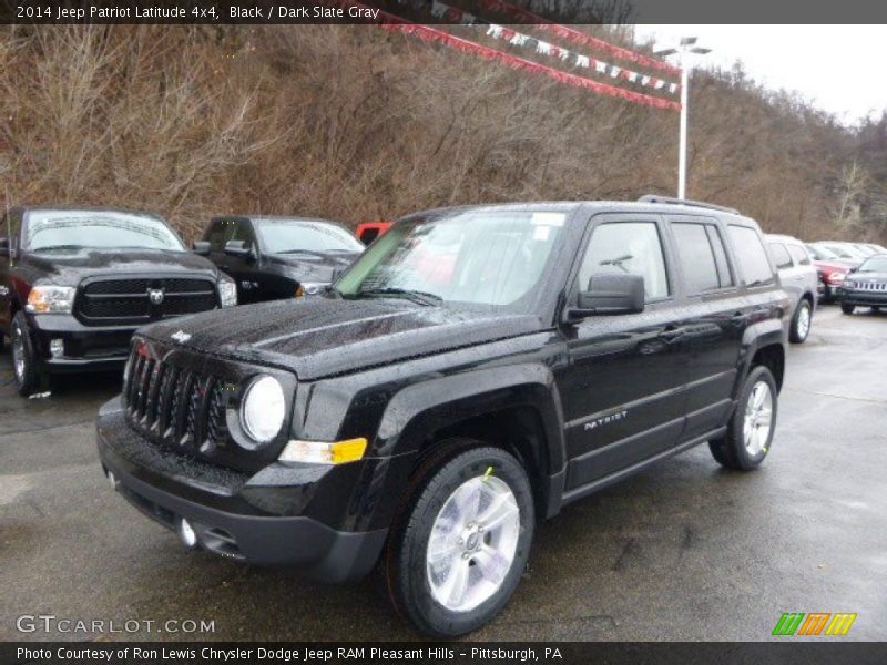 Black / Dark Slate Gray 2014 Jeep Patriot Latitude 4x4