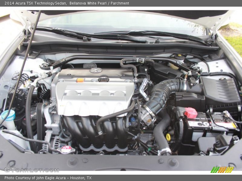 Bellanova White Pearl / Parchment 2014 Acura TSX Technology Sedan