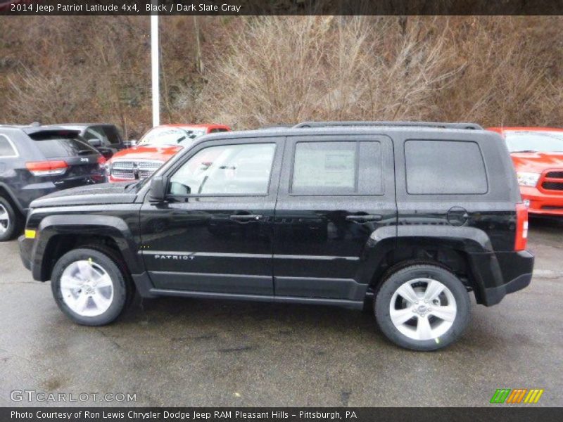 Black / Dark Slate Gray 2014 Jeep Patriot Latitude 4x4