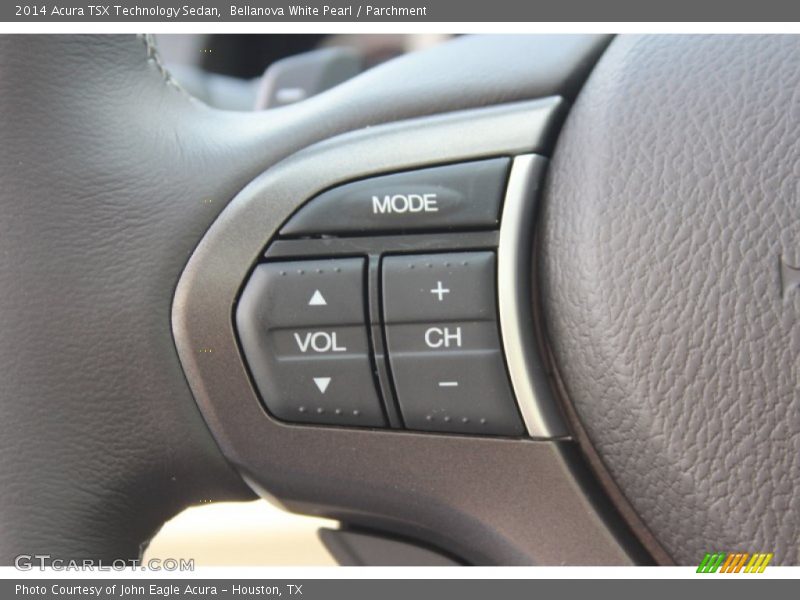 Bellanova White Pearl / Parchment 2014 Acura TSX Technology Sedan