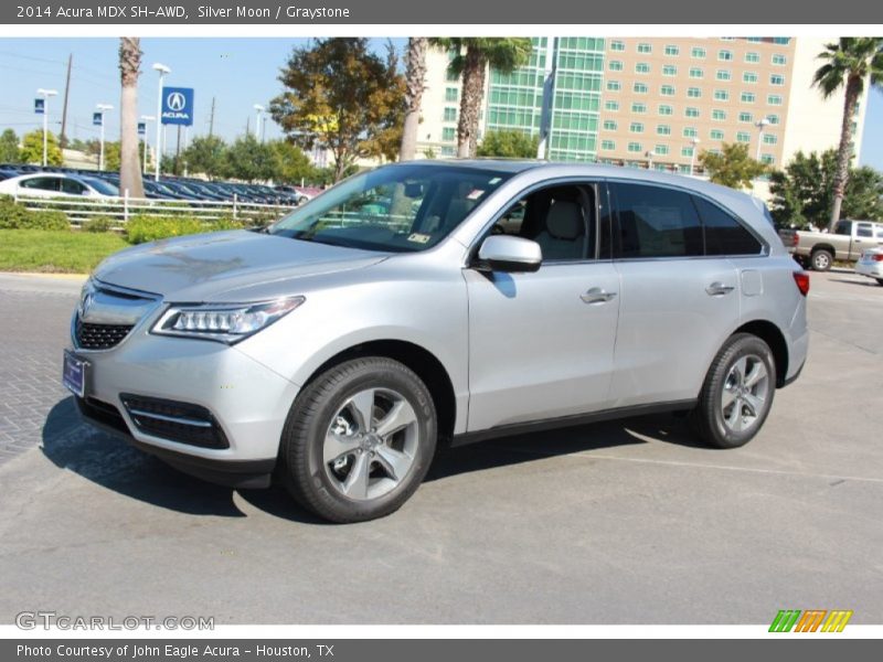 Silver Moon / Graystone 2014 Acura MDX SH-AWD