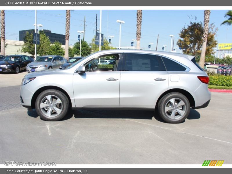Silver Moon / Graystone 2014 Acura MDX SH-AWD