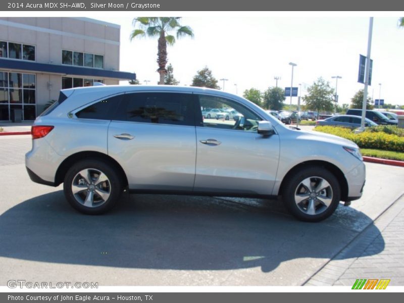 Silver Moon / Graystone 2014 Acura MDX SH-AWD