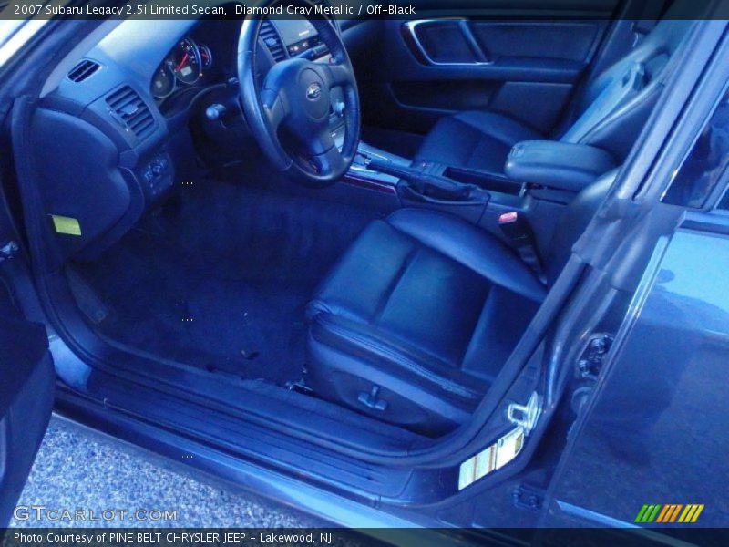Diamond Gray Metallic / Off-Black 2007 Subaru Legacy 2.5i Limited Sedan