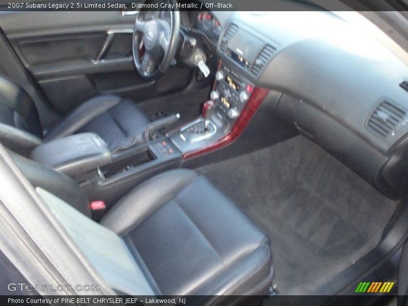 Diamond Gray Metallic / Off-Black 2007 Subaru Legacy 2.5i Limited Sedan