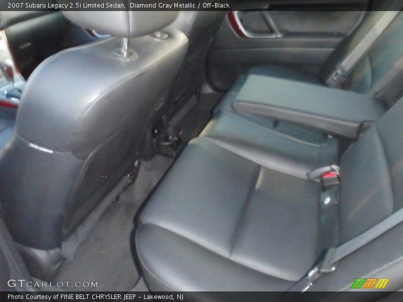 Diamond Gray Metallic / Off-Black 2007 Subaru Legacy 2.5i Limited Sedan