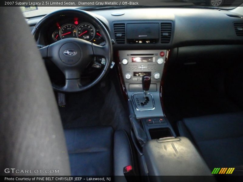 Diamond Gray Metallic / Off-Black 2007 Subaru Legacy 2.5i Limited Sedan