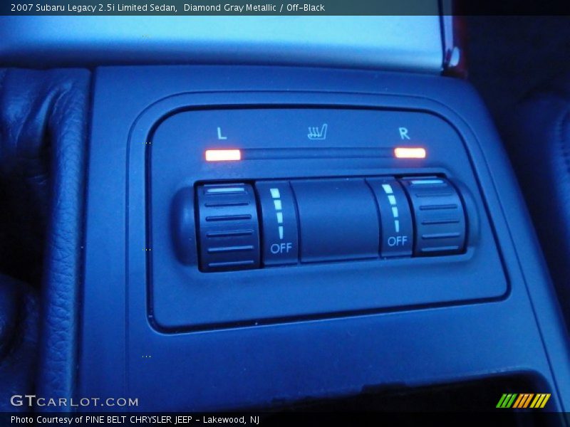 Diamond Gray Metallic / Off-Black 2007 Subaru Legacy 2.5i Limited Sedan