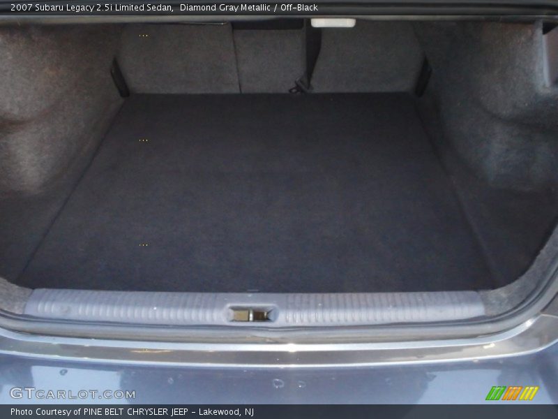 Diamond Gray Metallic / Off-Black 2007 Subaru Legacy 2.5i Limited Sedan