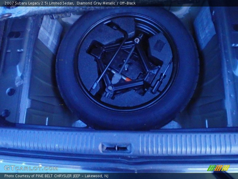Diamond Gray Metallic / Off-Black 2007 Subaru Legacy 2.5i Limited Sedan