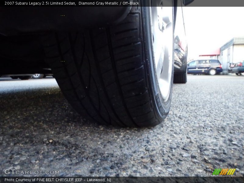 Diamond Gray Metallic / Off-Black 2007 Subaru Legacy 2.5i Limited Sedan