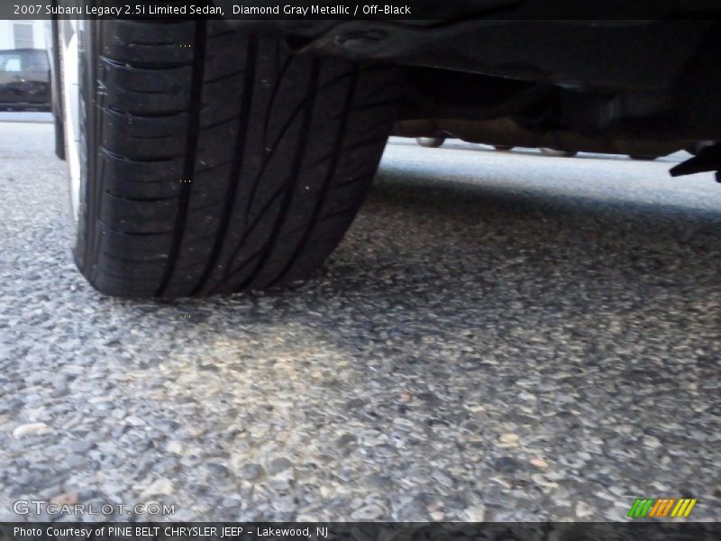 Diamond Gray Metallic / Off-Black 2007 Subaru Legacy 2.5i Limited Sedan