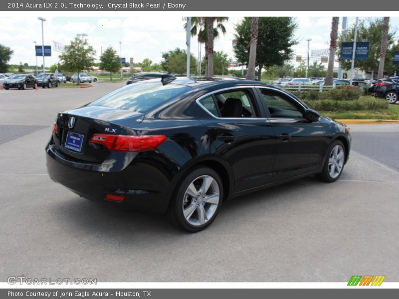 Crystal Black Pearl / Ebony 2014 Acura ILX 2.0L Technology