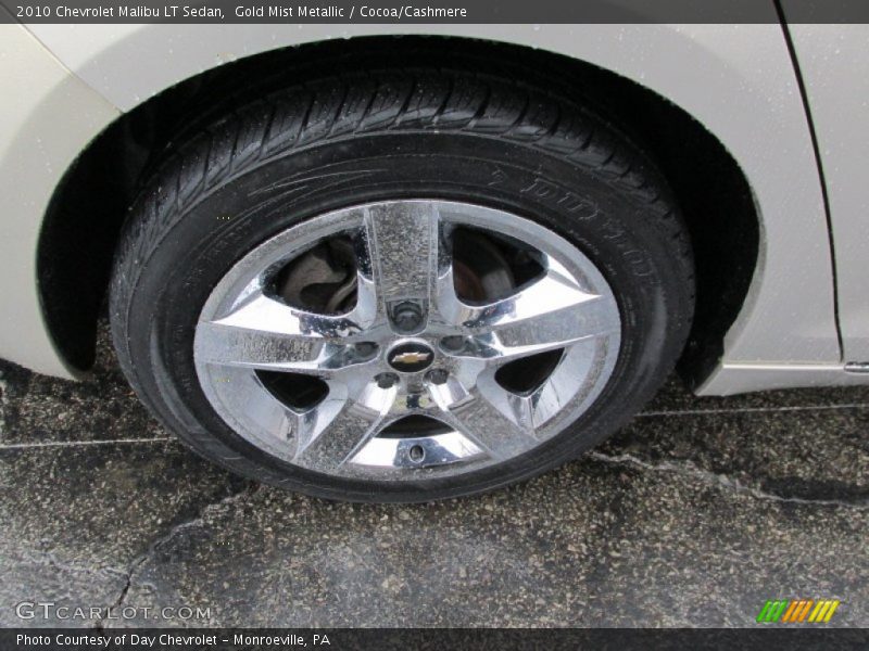 Gold Mist Metallic / Cocoa/Cashmere 2010 Chevrolet Malibu LT Sedan