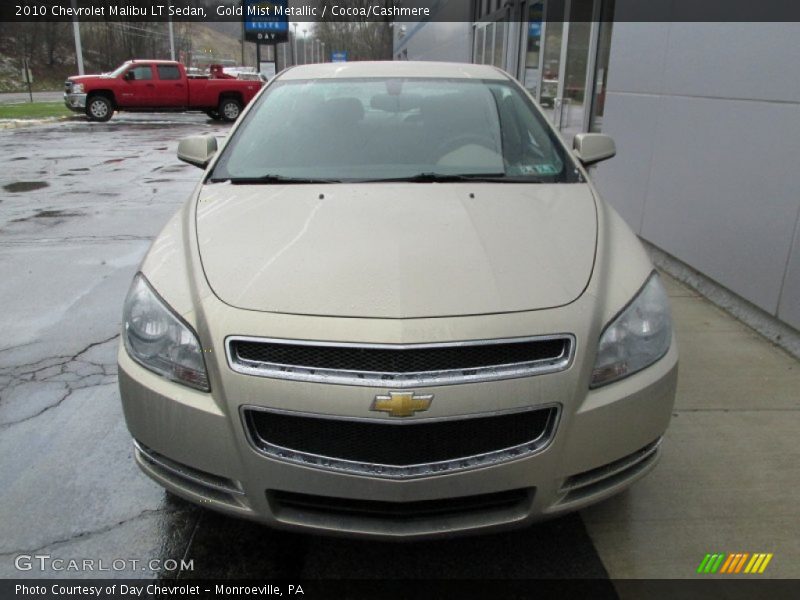 Gold Mist Metallic / Cocoa/Cashmere 2010 Chevrolet Malibu LT Sedan
