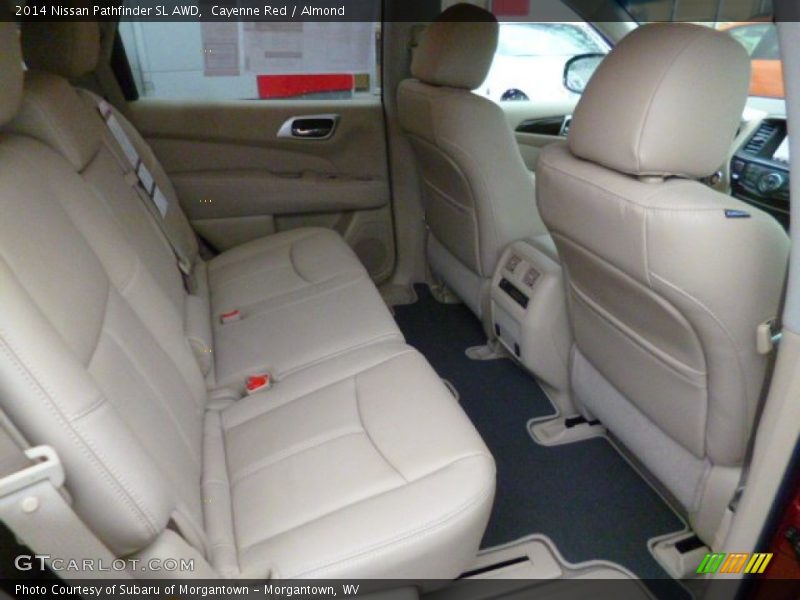 Cayenne Red / Almond 2014 Nissan Pathfinder SL AWD