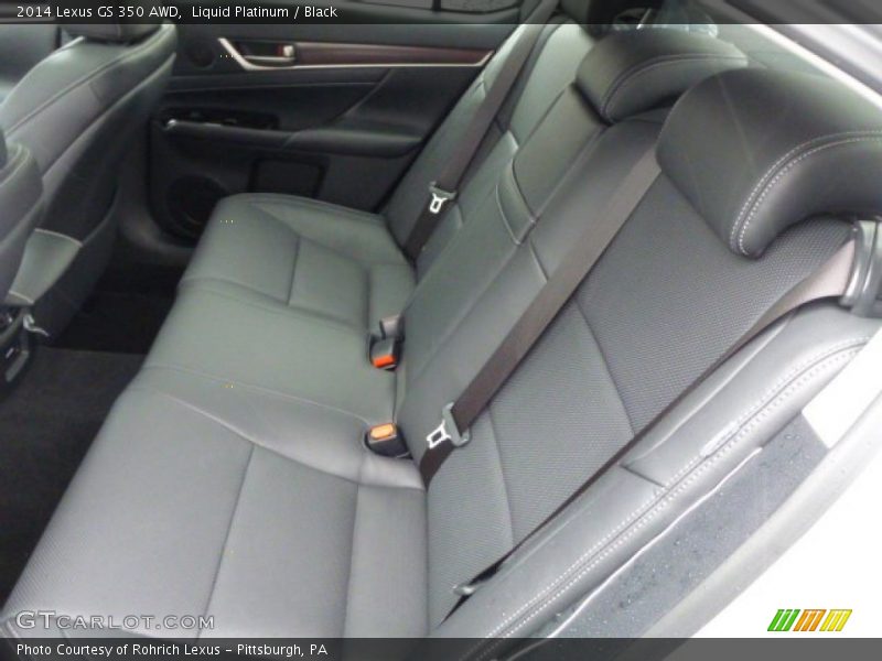 Liquid Platinum / Black 2014 Lexus GS 350 AWD