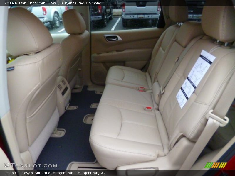 Cayenne Red / Almond 2014 Nissan Pathfinder SL AWD
