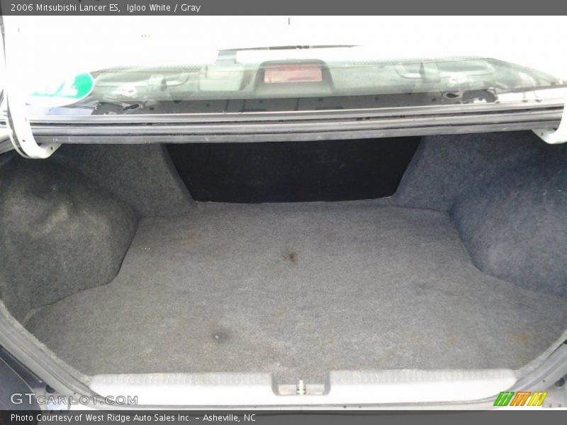 Igloo White / Gray 2006 Mitsubishi Lancer ES