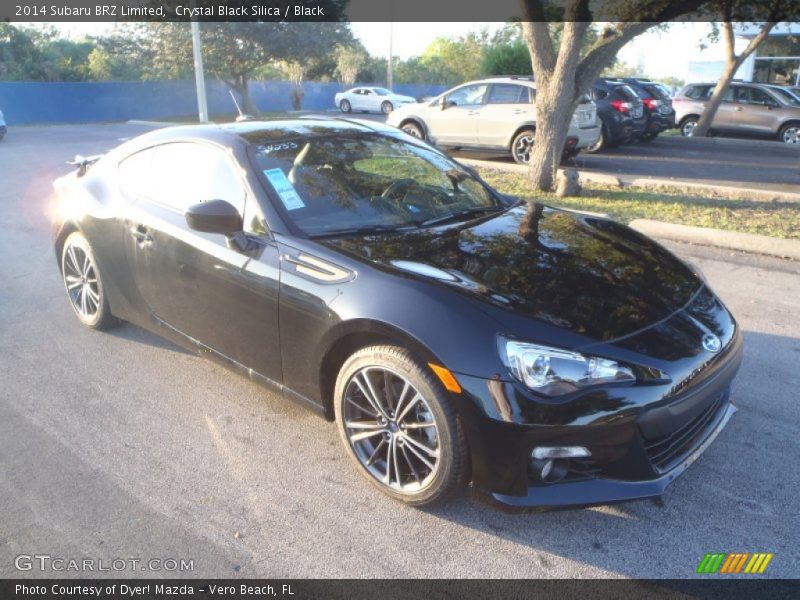 Crystal Black Silica / Black 2014 Subaru BRZ Limited