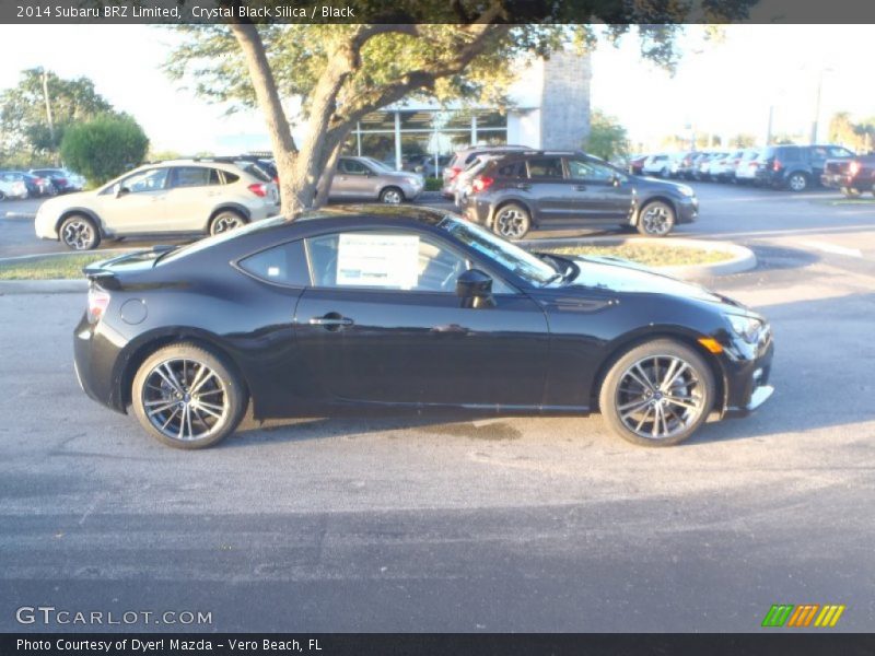 Crystal Black Silica / Black 2014 Subaru BRZ Limited