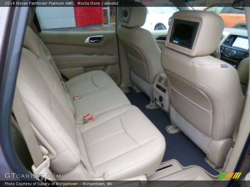 Mocha Stone / Almond 2014 Nissan Pathfinder Platinum AWD