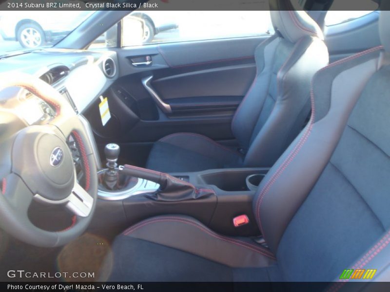 Crystal Black Silica / Black 2014 Subaru BRZ Limited