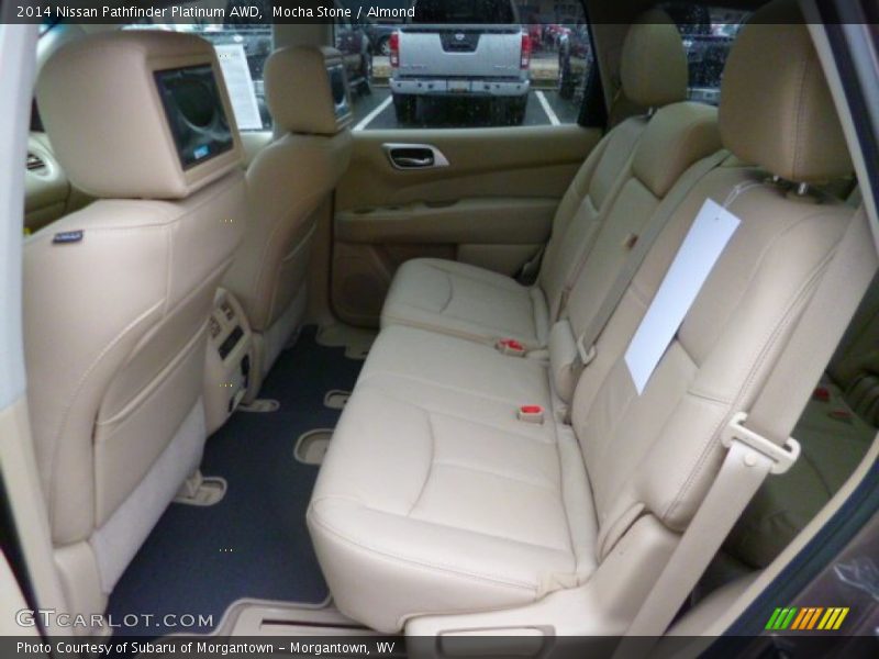 Mocha Stone / Almond 2014 Nissan Pathfinder Platinum AWD