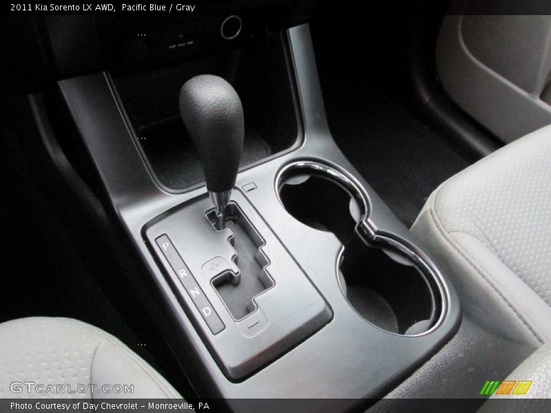 Pacific Blue / Gray 2011 Kia Sorento LX AWD