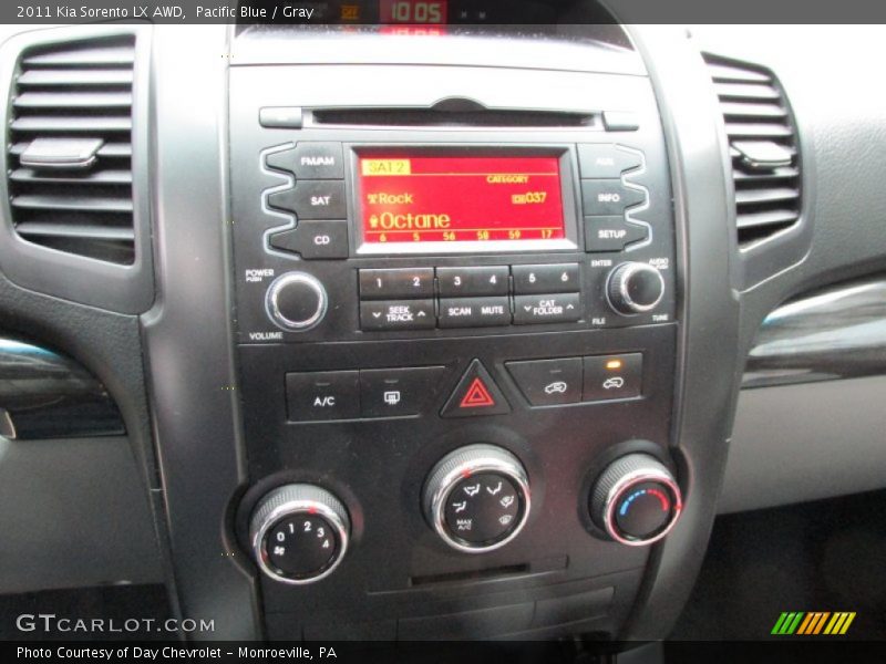 Pacific Blue / Gray 2011 Kia Sorento LX AWD