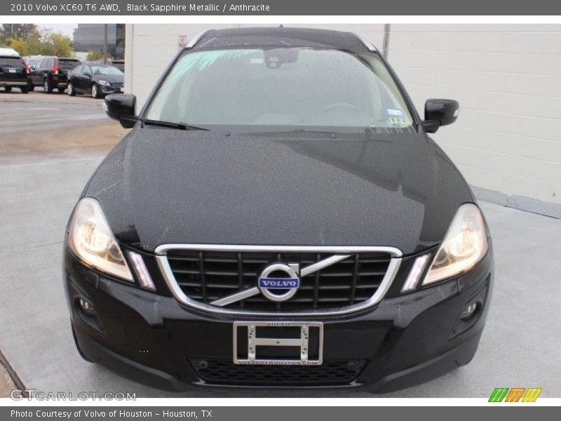 Black Sapphire Metallic / Anthracite 2010 Volvo XC60 T6 AWD