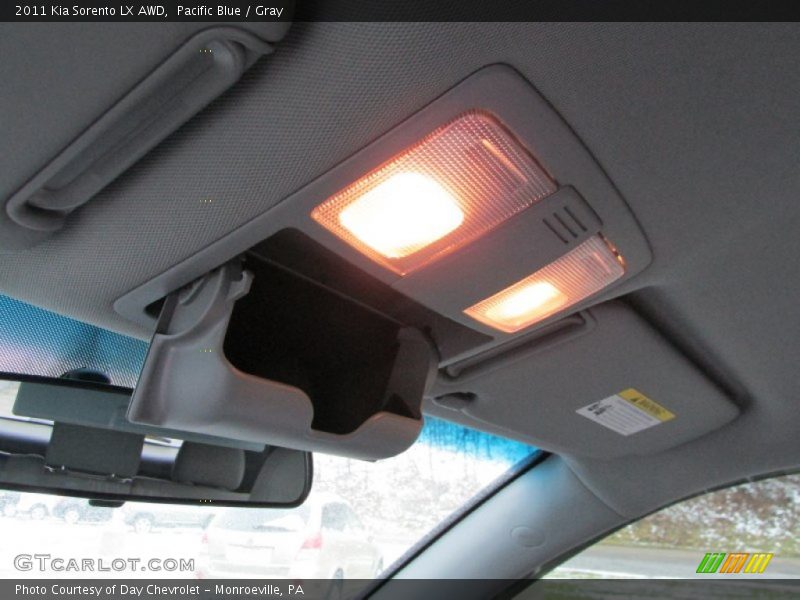Pacific Blue / Gray 2011 Kia Sorento LX AWD