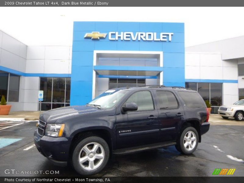 Dark Blue Metallic / Ebony 2009 Chevrolet Tahoe LT 4x4