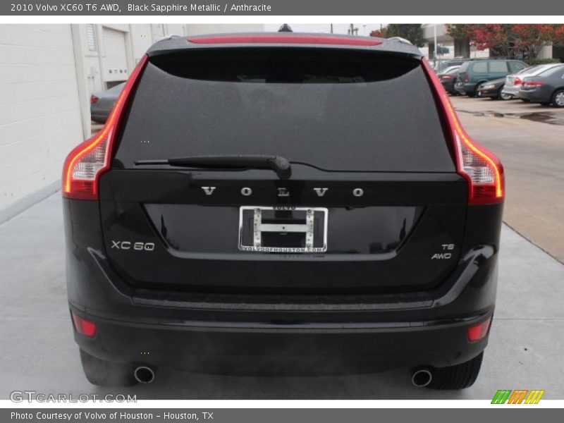 Black Sapphire Metallic / Anthracite 2010 Volvo XC60 T6 AWD