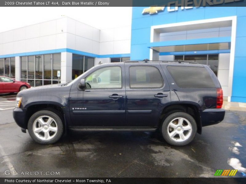Dark Blue Metallic / Ebony 2009 Chevrolet Tahoe LT 4x4