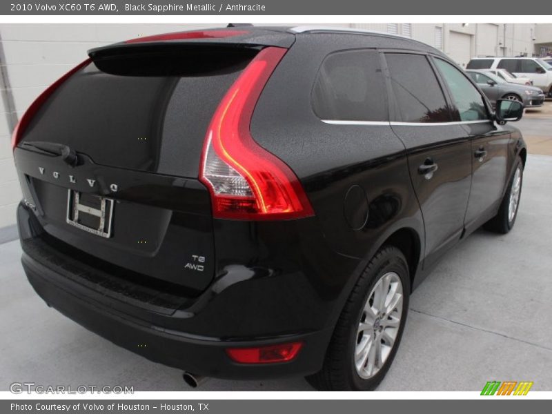 Black Sapphire Metallic / Anthracite 2010 Volvo XC60 T6 AWD