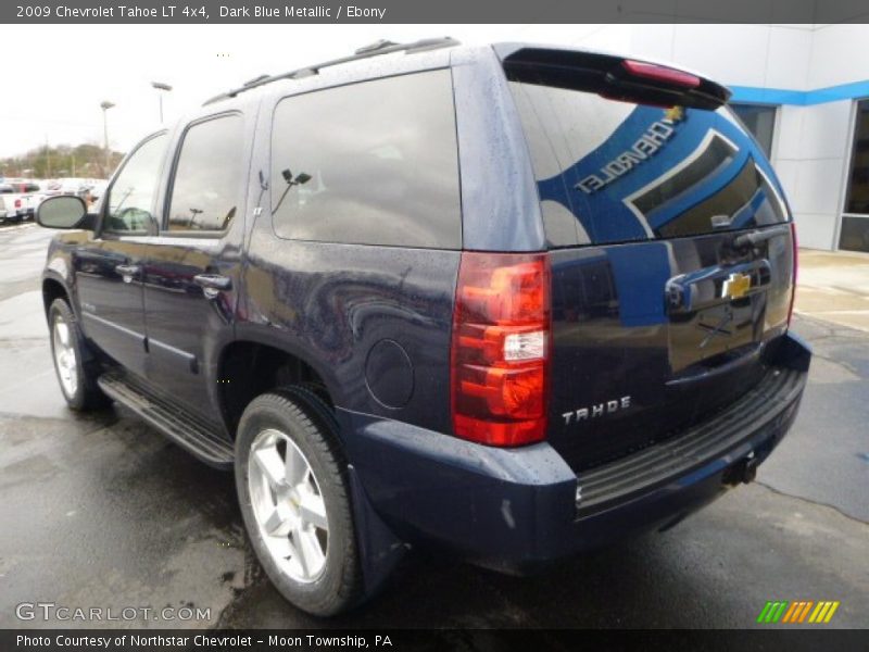 Dark Blue Metallic / Ebony 2009 Chevrolet Tahoe LT 4x4